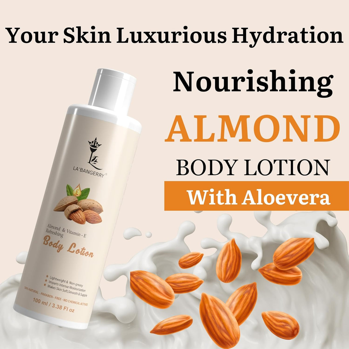 Almond body lotion