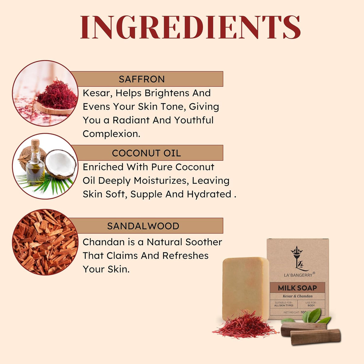 Ingredients Of Milk Soap