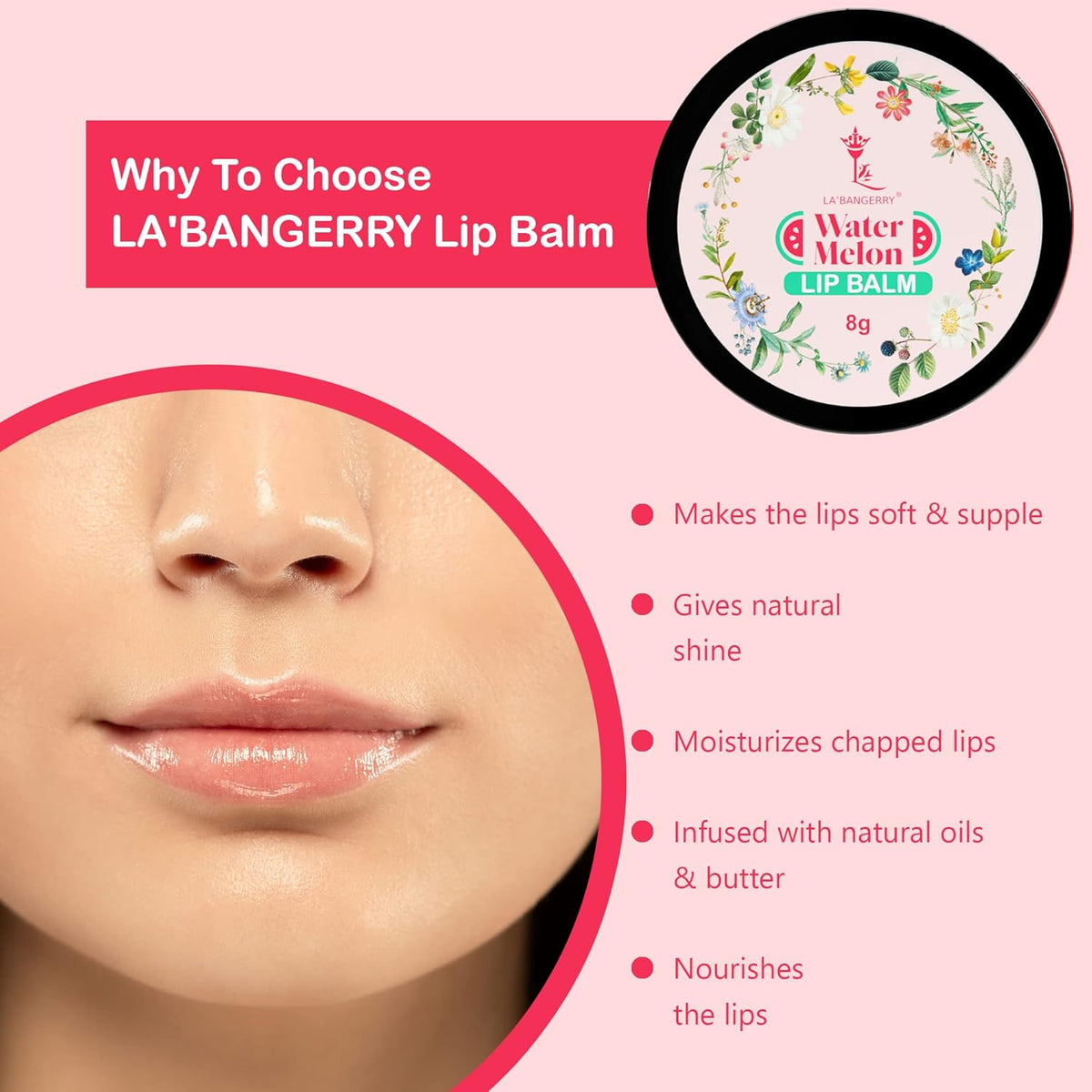 Watermelon Lip Balm