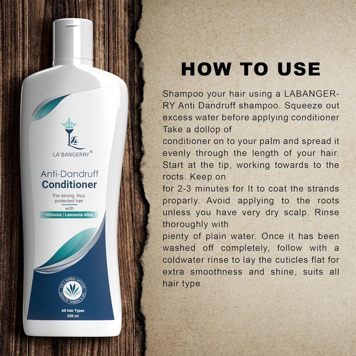how to use anti dandruff conditioner