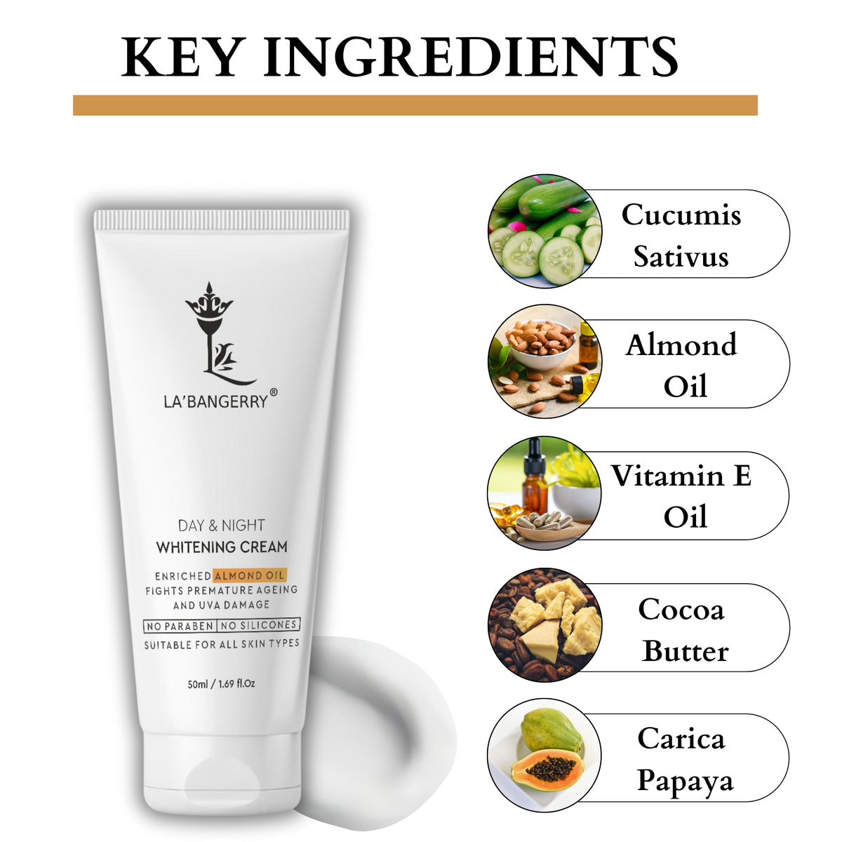 Ingredients of Day and Night Cream