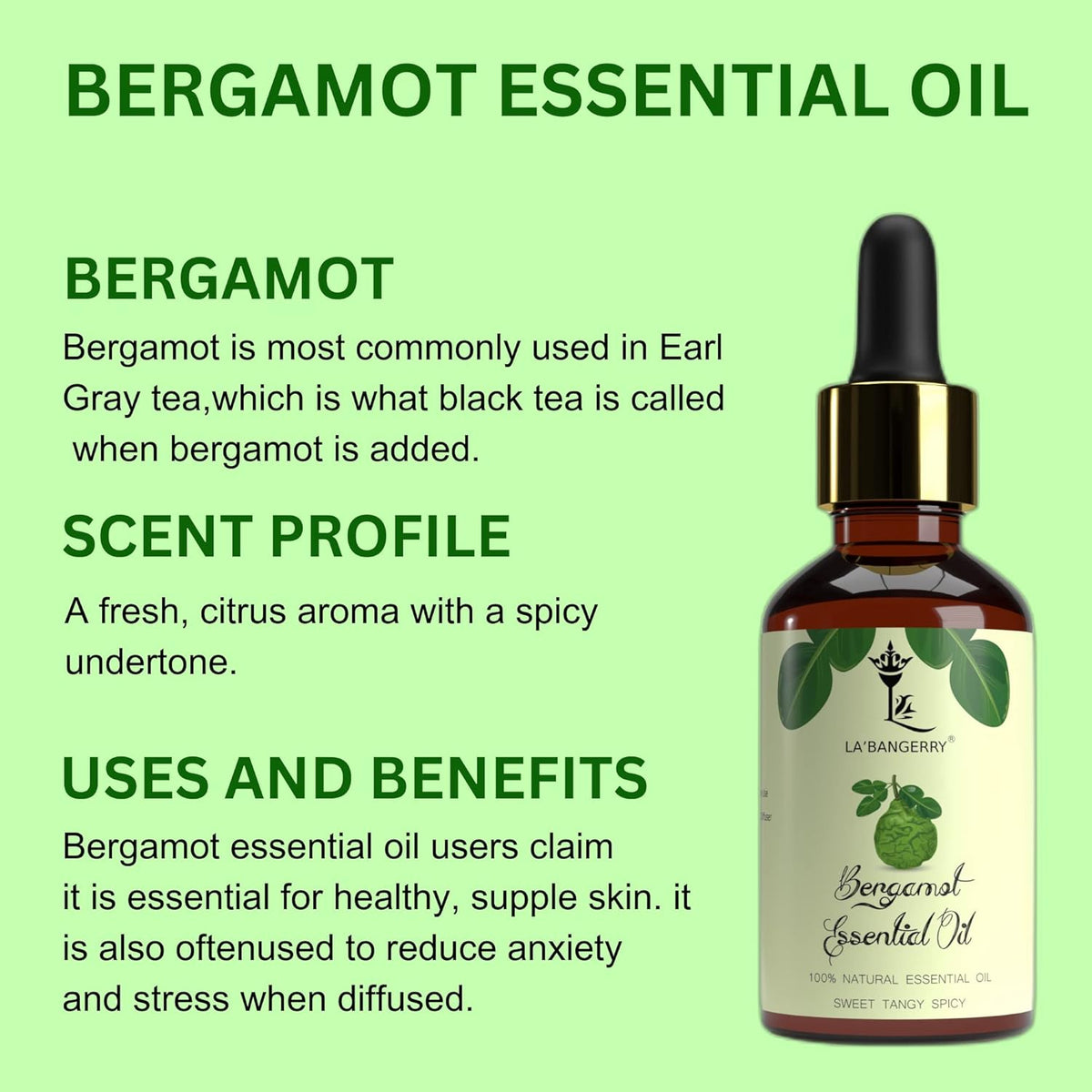 Bergamot Essential Oil 