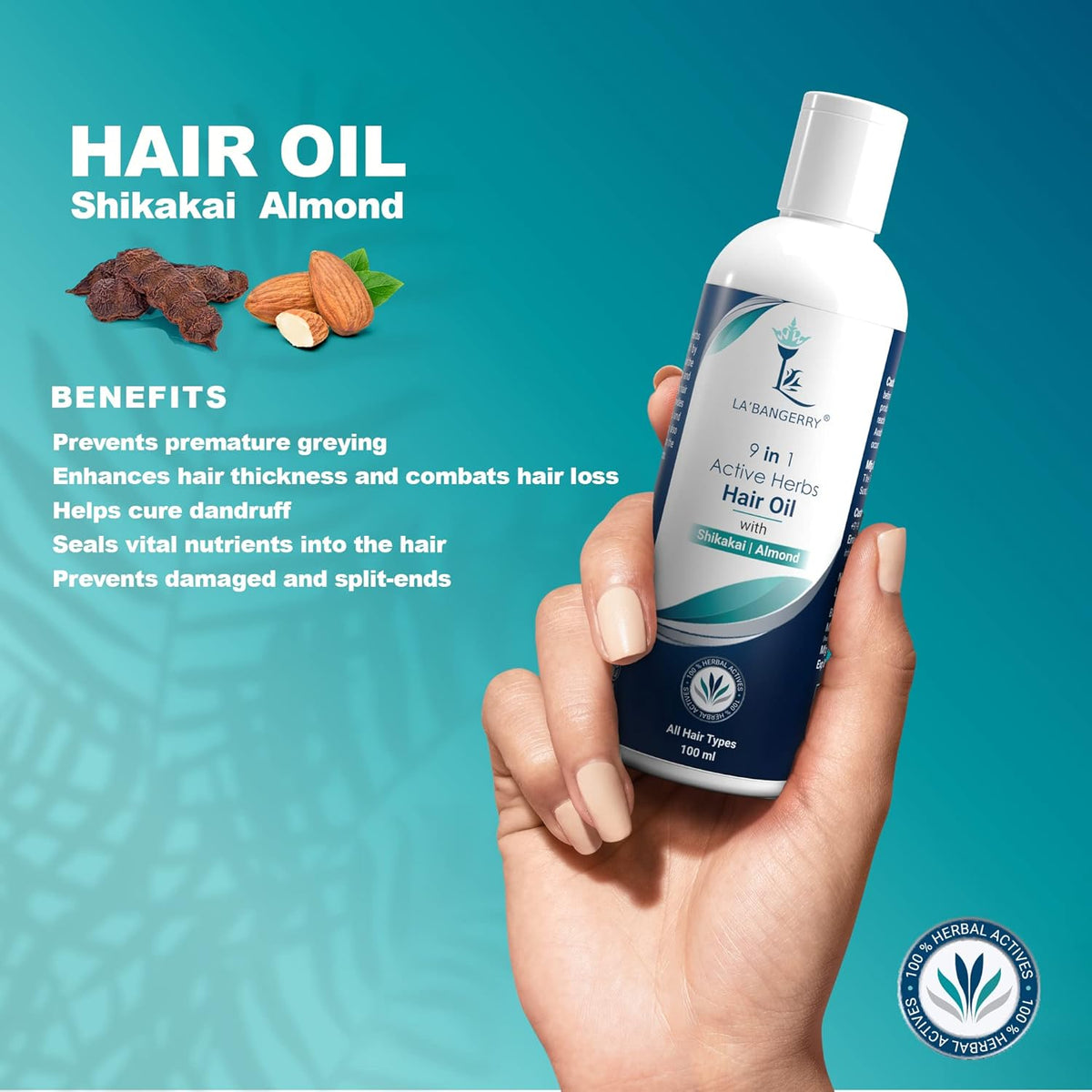 Shikakai hair oil