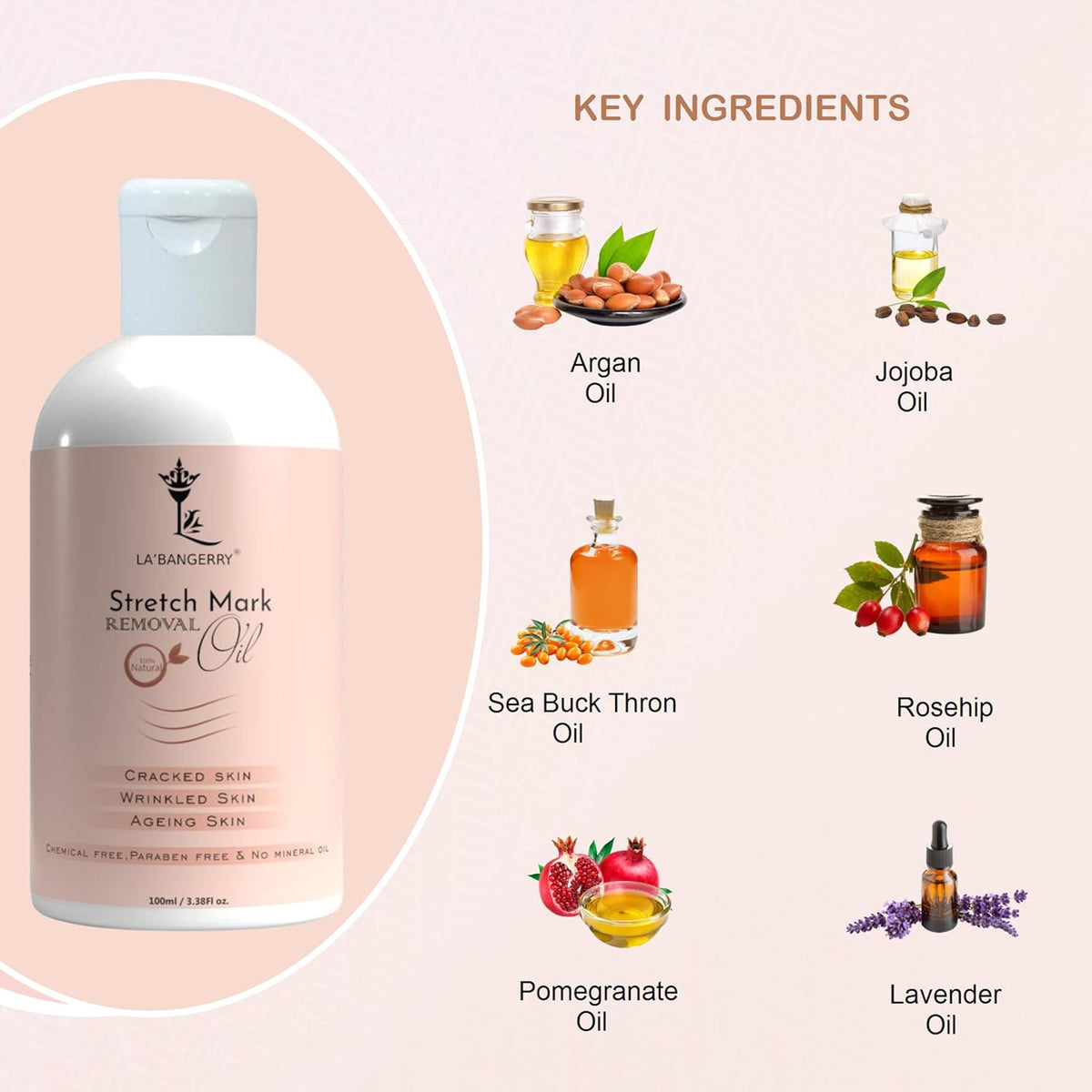 Pregnancy Stretch Mark Oil Ingredients