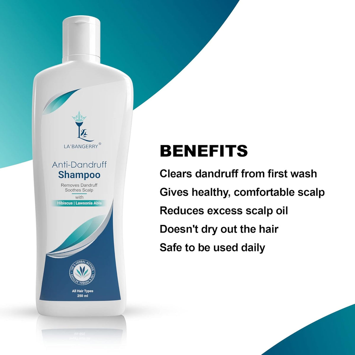 Best Anti Dandruff Shampoo for Women & Men - La'bangerry