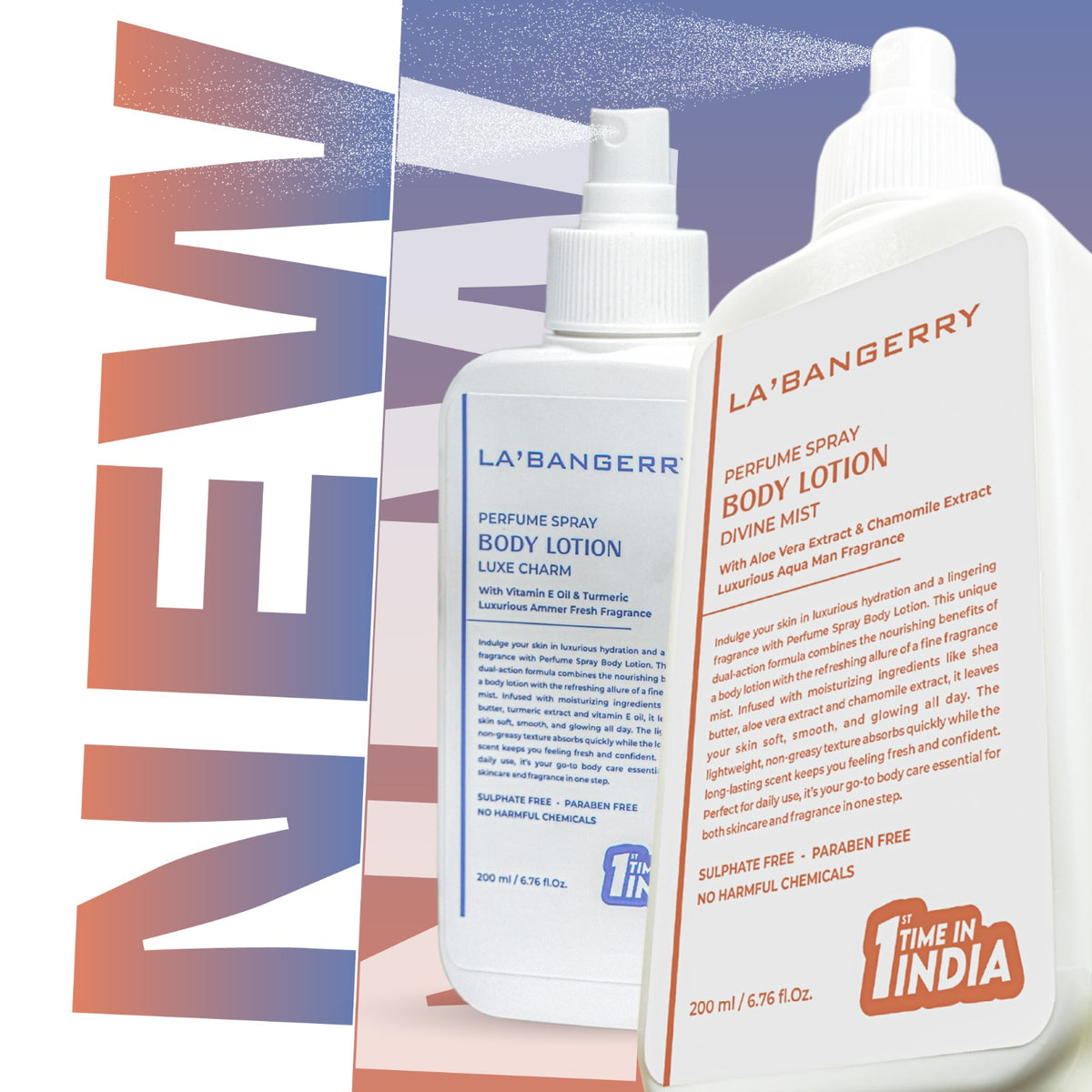  Spray Body Lotion Combo