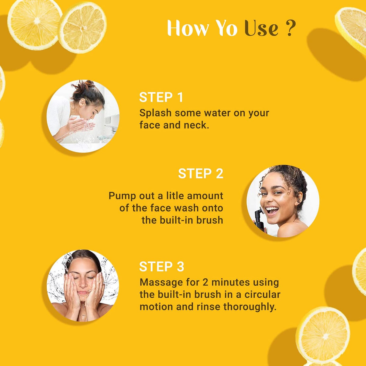 how to use vitamin c face wash