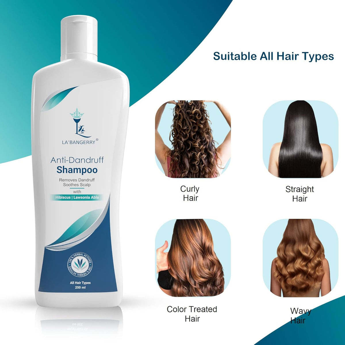 Best Anti Dandruff Shampoo for Women & Men - La'bangerry