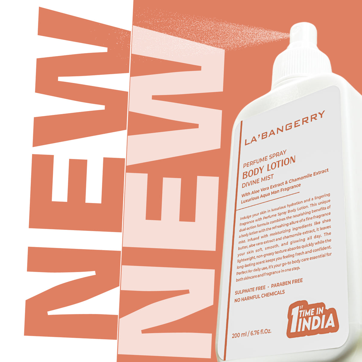 Labangerry Spray Body Lotion